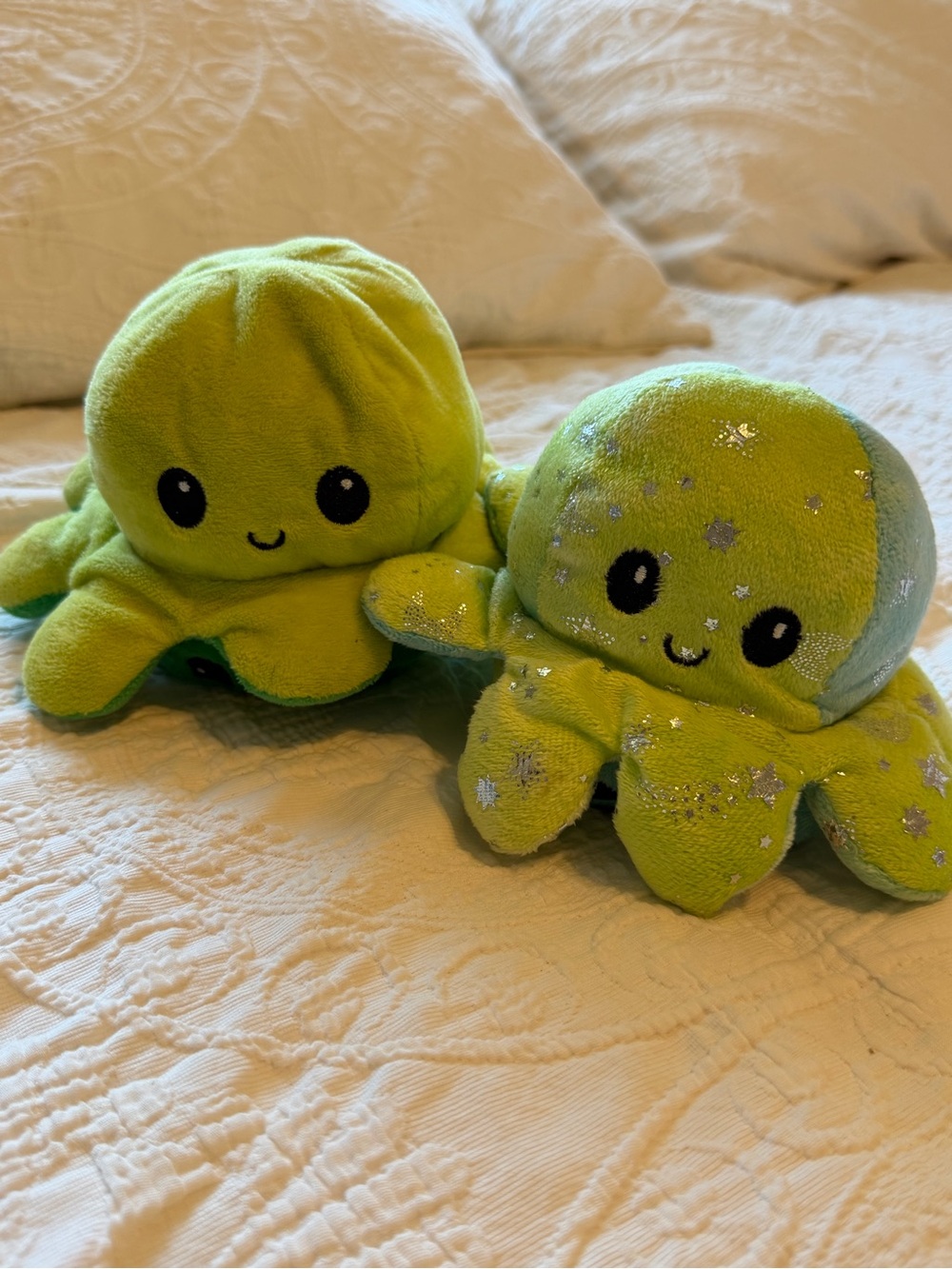 2 for$5✨TeeTurtle Reversible Octopus 6” Plushie Set